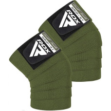 Бинти на коліна RDX K1 GYM Knee Wraps Army Green