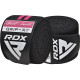 Бинти на коліна RDX GYM KNEE WRAP R11 BLACK/PINK