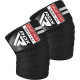 Бинти на коліна RDX GYM KNEE WRAP R11 BLACK/WHITE