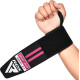 Бинти для зап'ясть (кистьові бинти) RDX GYM WRIST WRAP R11 BLACK/PINK