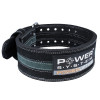 Пояс для пауерліфтингу Power System PS-3800 PowerLifting шкіряний Black/Grey Line L
