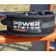 Пояс для пауерліфтингу Power System PS-3800 PowerLifting шкіряний Black/Grey Line XL