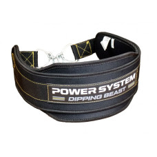 Пояс для обтяжень з ланцюгом Power System PS-3860 Dipping Beast неопреновий Black/Yellow