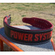 Пояс для важкої атлетики Power System PS-3830 Beast шкіряний Black/Red L