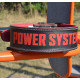 Пояс для важкої атлетики Power System PS-3830 Beast шкіряний Black/Red L