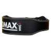 Пояс для тяжелой атлетики MadMax MFB-244 Sandwich кожаный Black XL