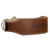 Пояс для тяжелой атлетики MadMax MFB-246 Full leather кожаный Chocolate brown XL