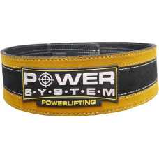 Пояс для важкої атлетики Power System Stronglift PS-3840 Black/Yellow S/M