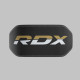 Пояс для важкої атлетики RDX 6 шкіряний Black Gold XL