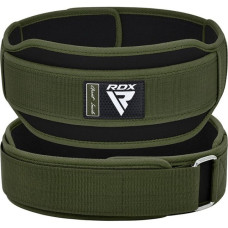 Пояс для важкої атлетики RDX RX5 Double Belt неопреновий Army Green S