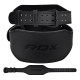 Пояс для важкої атлетики RDX 6 шкіряний Full Black L