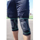 Наколінники PowerPlay 4099 Knee Support Чорно/Зелені S/M (пара)