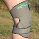 Наколінник MadMax MFA-295 Zahoprene Universal Knee Support Dark Grey/Green (1шт.)