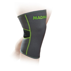 Наколінник MadMax MFA-294 Zahoprene Knee Support Dark Grey/Green (1шт.) L