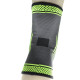 Компресійний наколінник MadMax MFA-284 3D Compressive knee support Dark grey/Neon green (1шт.) L