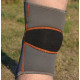 Наколінник MadMax MFA-297 Knee Support with Patella Stabilizer Dark Grey/Orange XL