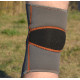 Наколінник MadMax MFA-297 Knee Support with Patella Stabilizer Dark Grey/Orange XL