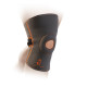 Наколінник MadMax MFA-297 Knee Support with Patella Stabilizer Dark Grey/Orange XL