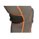 Наколінник MadMax MFA-297 Knee Support with Patella Stabilizer Dark Grey/Orange XL