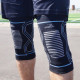 Наколінники спортивні PowerPlay PP-4099 Knee Support Чорно/Сині L/XL (пара)