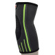 Компресійний налокітник MadMax MFA-283 3D Compressive elbow support Dark grey/Neon green (1шт.) M