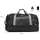 Сумка дорожня на колесах TravelZ Wheelbag Doubleloader foldable black 80(95)L (603096)