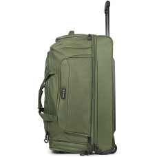 Сумка дорожня на колесах TravelZ Wheelbag Doubleloader green 96L (603099)