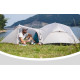 Палатка сверхлегкая двухместная с футпринтом Naturehike Mongar NH17T007-M, 20D, серая