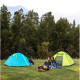 Палатка двухместная Naturehike P-Series NH18Z022-P, 210T/65D, голубой