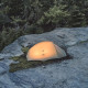 Палатка сверхлегкая двухместная с футпринтом Naturehike Cloud Up Pro CNK2350WS020, 20D, светлая серая