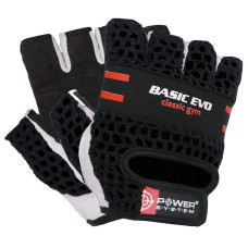 Перчатки для фитнеса Power System PS-2100 Basic EVO Black/Red Line XS
