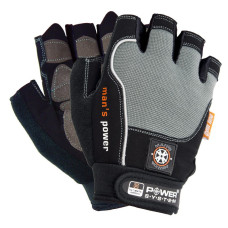 Рукавички для фітнесу Power System PS-2580 Man’s Power Black/Grey XS