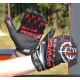 Перчатки для кроссфита с длинным пальцем Power System PS-2860 Cross Power Black/Red XL