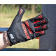 Перчатки для кроссфита с длинным пальцем Power System PS-2860 Cross Power Black/Red XL