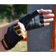 Рукавички для фітнесу MadMax MFG-251 Rainbow Orange XS
