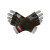 Рукавички для фітнесу MadMax MFG-248 Clasic Exclusive Black M Рукавички для фітнесу MadMax MFG-248 Clasic Exclusive Black M