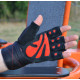Рукавички для фітнесу MadMax MFG-568 Extreme 2nd edition Black/Red XXL