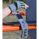 Перчатки для фитнеса MadMax MFG-860 Wild Grey/Green XXL