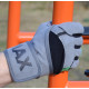 Перчатки для фитнеса MadMax MFG-860 Wild Grey/Green XXL