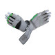 Перчатки для фитнеса MadMax MFG-860 Wild Grey/Green XXL