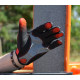 Рукавички для фітнесу MadMax MXG-101 X Gloves Black/Grey/Red XXL