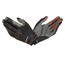 Рукавички для фітнесу MadMax MXG-103 X Gloves Black/Grey S
