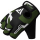 Рукавички для фітнесу RDX F6 Sumblimation Black/Green L
