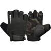 Перчатки для фитнеса RDX T2 Half Brown L