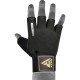 Перчатки для фитнеса RDX T2 Half Brown L