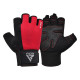 Рукавички для фітнесу RDX W1 HALF RED PLUS-M