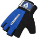 Перчатки для фитнеса RDX W1 HALF BLUE-M