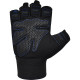 Рукавички для фітнесу RDX W1 HALF BLUE PLUS-S