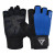 Рукавички для фітнесу RDX W1 HALF BLUE PLUS-S
