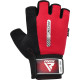 Перчатки для фитнеса RDX W1 HALF RED-M